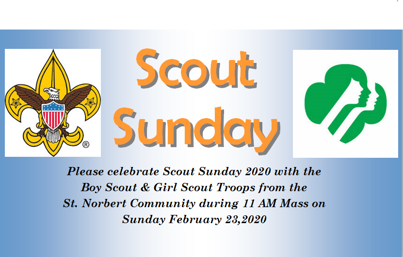 St. Norbert Scout Sunday